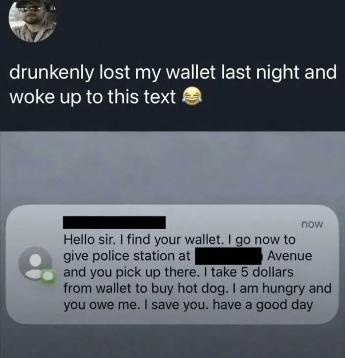Morality Of Saving Someone's Wallet But Also Taking Something For Yourself?