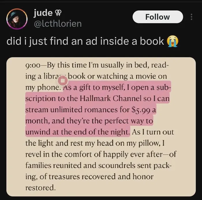 They're Editing Digital Books To Contain Ads Now