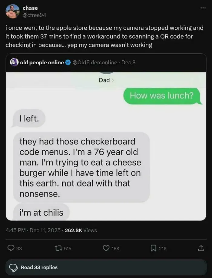 He's 76 Years Old Man