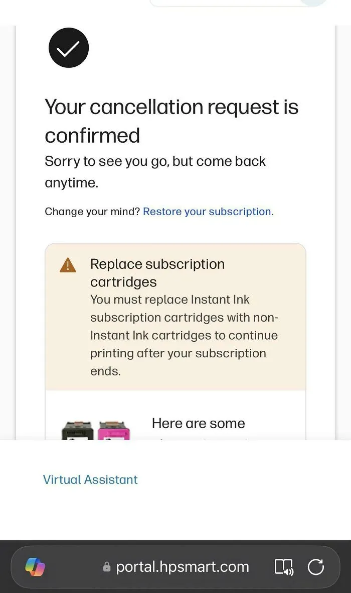 Hp Forces You To Replace Your Ink Cartridges After Canceling Your Subscription