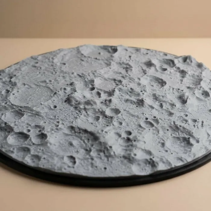 I 3D Printed The Moon's Surface From Real NASA Data
