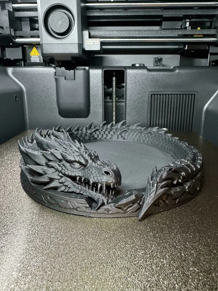 Resting Dragon Keys Bowl