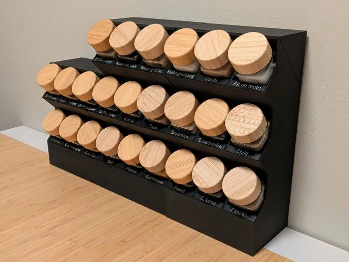 I Made My Ideal Spice Rack For The Kitchen