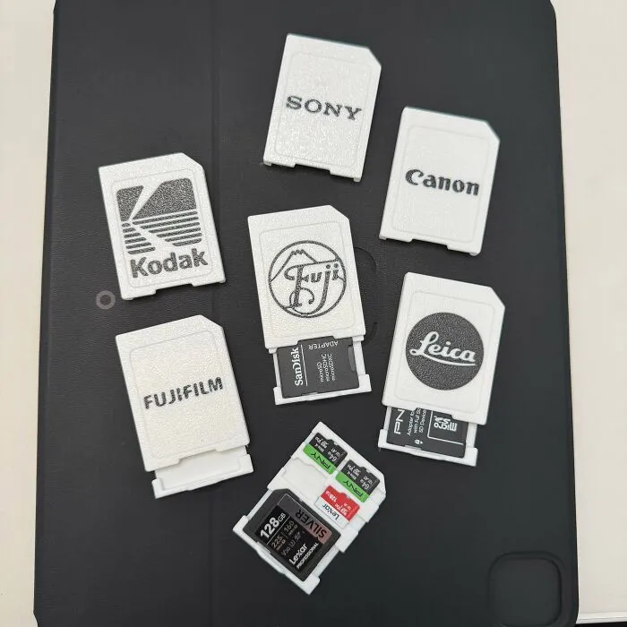 I Made Some SD Card Holders