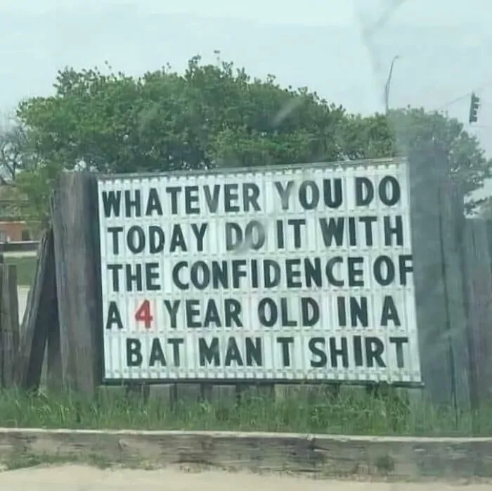 I Guess Confidence Is The Key