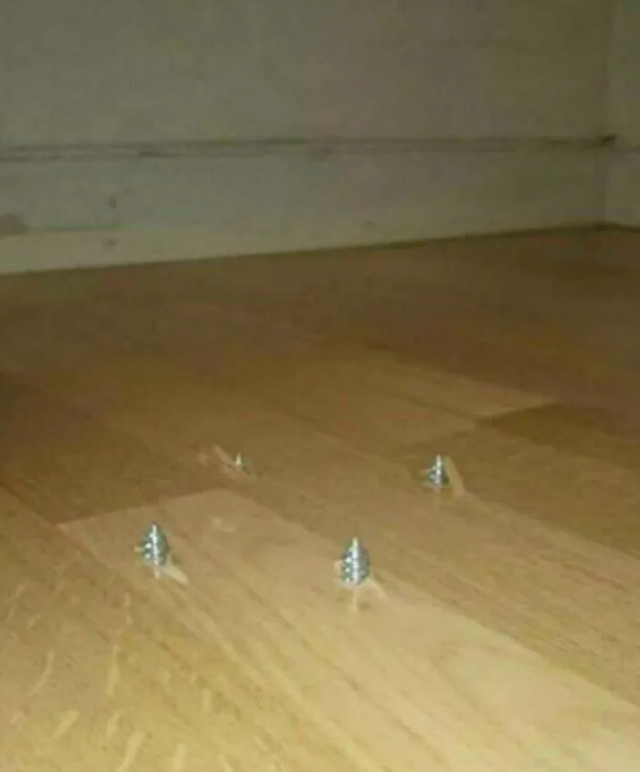 “Congrats To The Neighbor Below For The New Chandelier” LOL