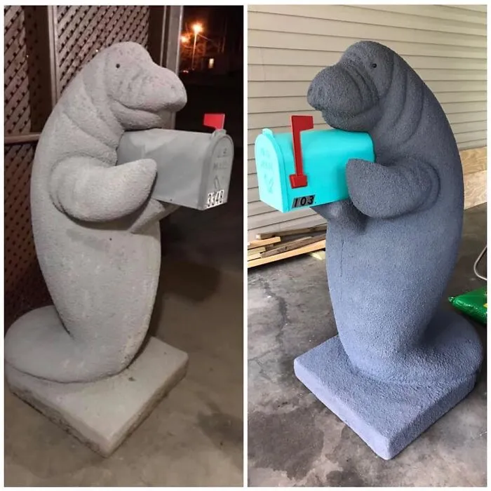 Garage Sale Find. Had To Spruce Her Up A Bit