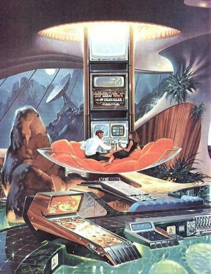Moon Base Gaming Room - Paul Alexander, 1960