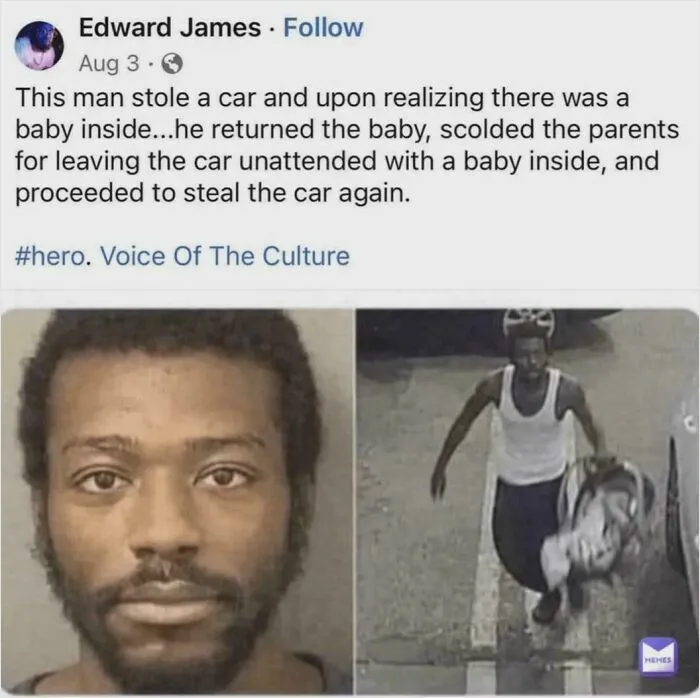 Madlad Car Thief