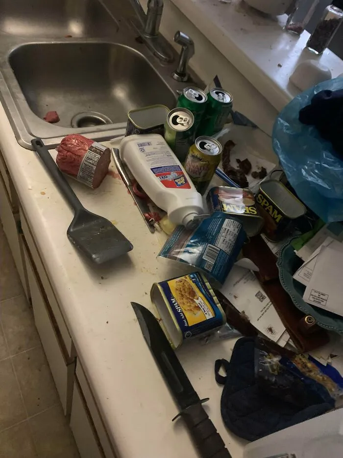 Them: “Hey Shey, How Are The New Roommates?” (Yes, That’s Raw Meat)