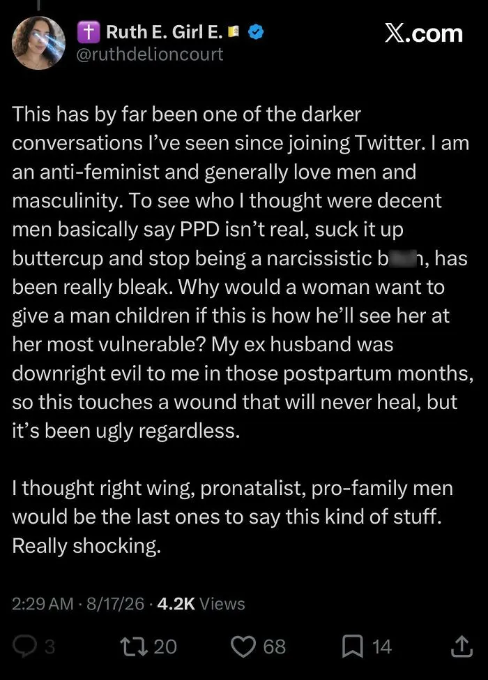 Anti-Feminist Woman Discovers Anti-Feminist Men Hate Women
