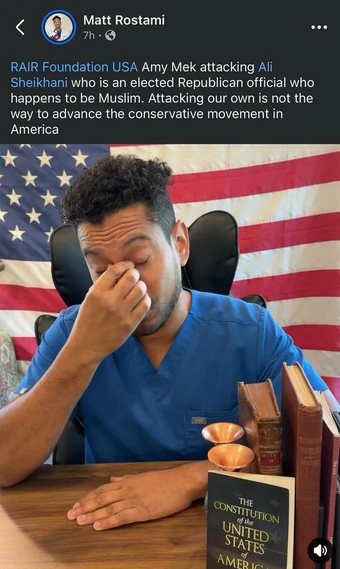 Conservative Muslim Doctor, Upset About Republicans Attacking Muslim Republicans. While Texas Republicans Try To “Stop Islam”