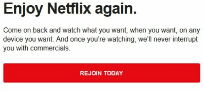 In My Email From 5 Days Ago... 2 Days Before They Announced They Were Adding Ads