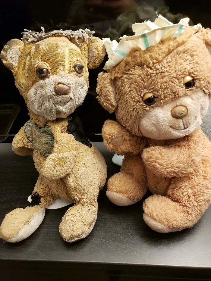 My Brother And I Each Received Identical Teddy Bears When We Were Born. I Lived Mine Just A Bit More