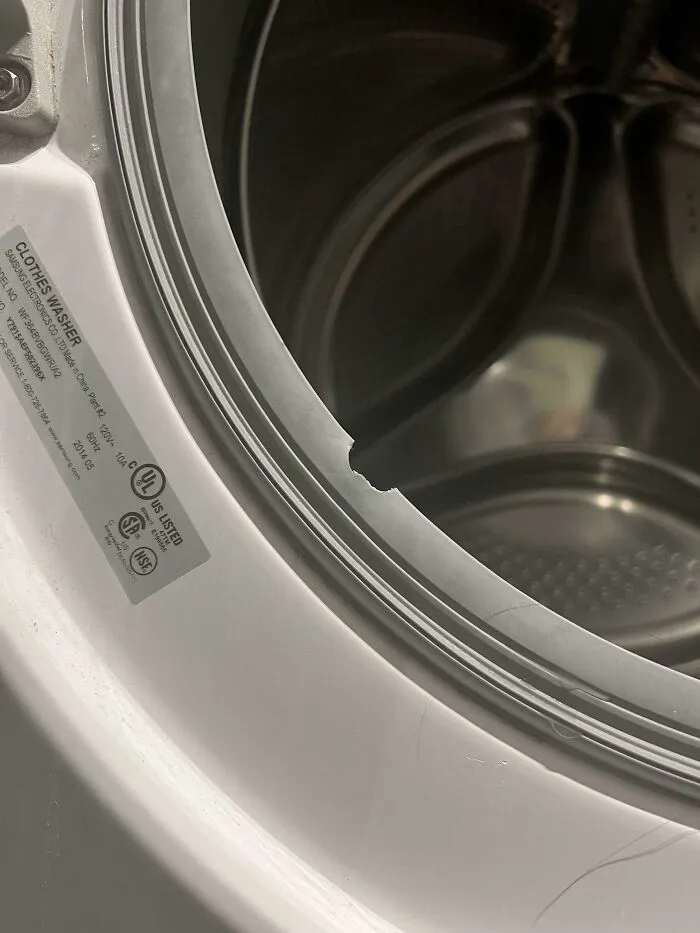My Kid Bit My Washing Machine, And Now It Leaks