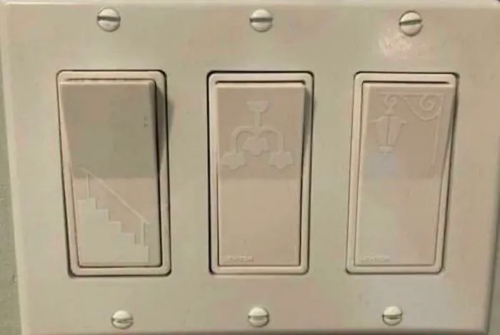 Lightswitches That Show What They Are For