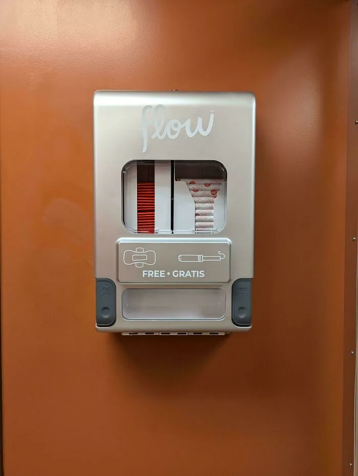 The Bathroom I Went To At A Restaurant Had Free Feminine Hygiene Products