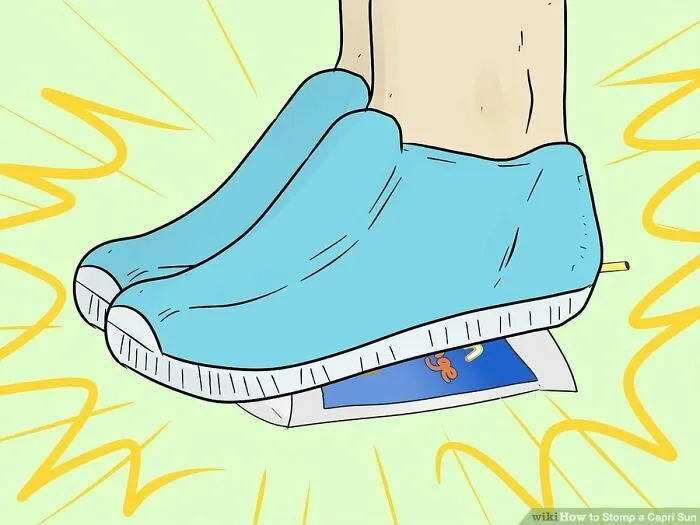 How To Stomp A Capri Sun