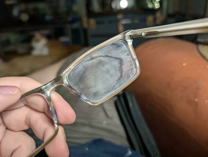 I Thought I Could Polish The Scratches Out Of My Polycarbonate Eyeglasses