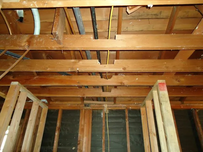 I Was Wondering Why The Ceiling Was Sagging Before I Removed It