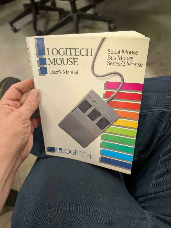 This 200+ Page Instruction Manual For A Mouse From 1988