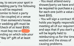 71 Of The Craziest Posts Showing Wedding Entitlement At Its Absolute Worst