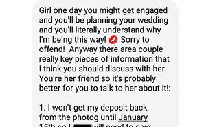 71 Of The Craziest Posts Showing Wedding Entitlement At Its Absolute Worst