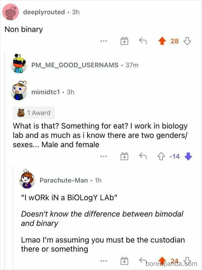 “I Work In A Biology Lab”