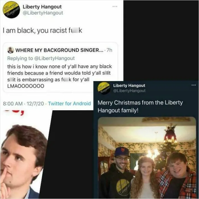 Liberty Hangout Has Been A Black Dude The Entire Time
