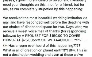 71 Of The Craziest Posts Showing Wedding Entitlement At Its Absolute Worst