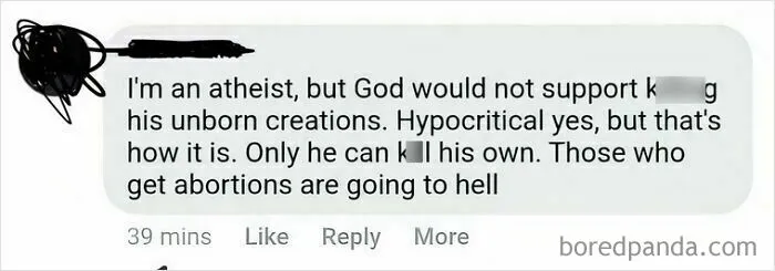 He's An Atheist But God Would Never Approve
