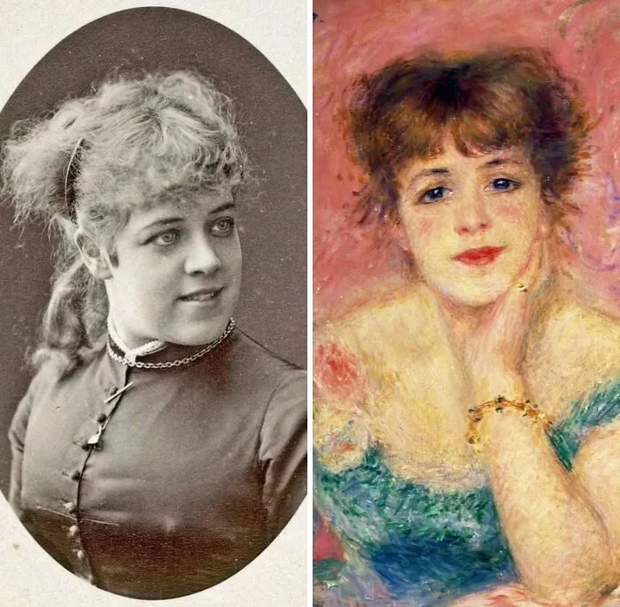 Jeanne Samary By Pierre-Auguste Renoir, 1877