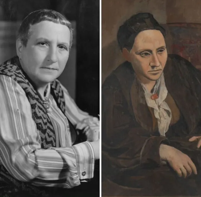Portrait Of Gertrude Stein By Pablo Picasso, 1905–1906