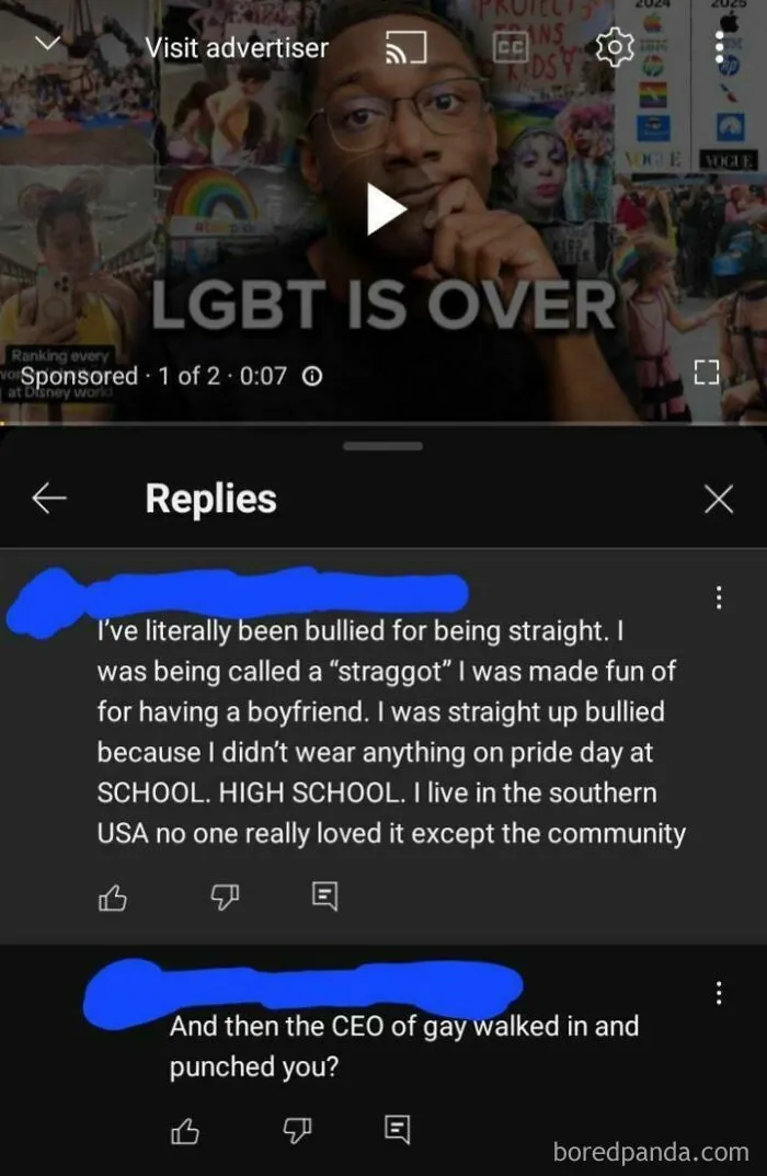 Wow, What A Story, Now I Know That The Truly Oppressed People Are Actually Heterosexuals. Straight Pride Amirite?