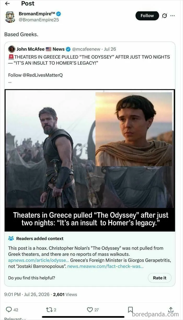 And Then Everybody Left The Theatre And Clapped