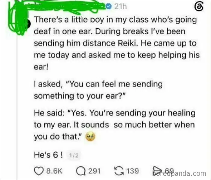 Teacher Psychically Cures Deaf Child, Who Is Also Psychic