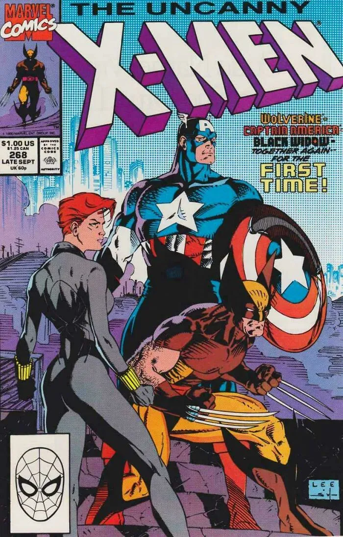 Classic X-Men comic cover with iconic superheroes for Gen X nostalgia
