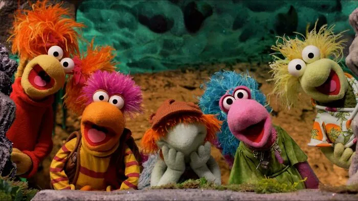 Fraggle Rock puppets representing nostalgic childhood characters for Gen X