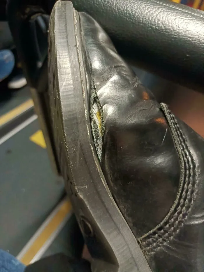 Solovair Shoe Split Just As Fast As The Trash I Was Buying From Target Beforehand :')