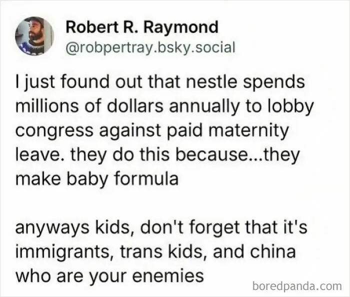 No Corporation Or Billionaire Will Ever Act With Your Best Interests In Mind. Ever