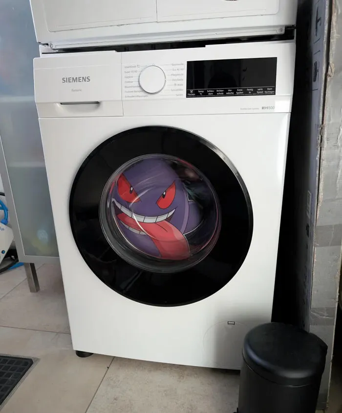 Threw My Xxl Mousepad Into The Wash And Came Back To Find This