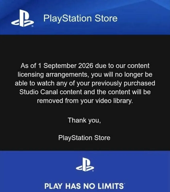 Purchased Movies Will No Longer Be Accessible, Thanks Sony!