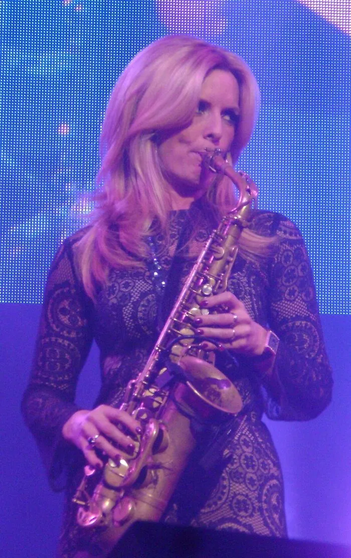 Dutch Saxophonist Candy Dulfer, 57