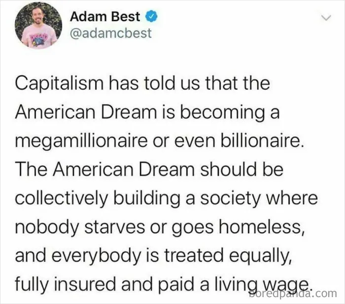 Don't Let The Billionaires Define Success. We Can Create Our Own Definition Of The American Dream