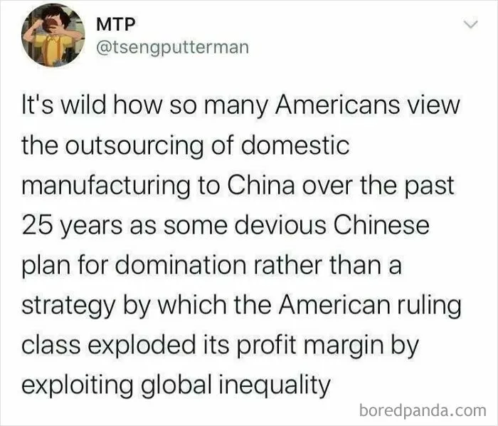 China Didn't Steal Your Job - Your Boss Did