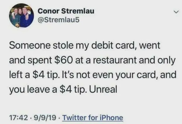 Is It Morally Better To Leave A Bigger Tip If The Money Is Not Yours?