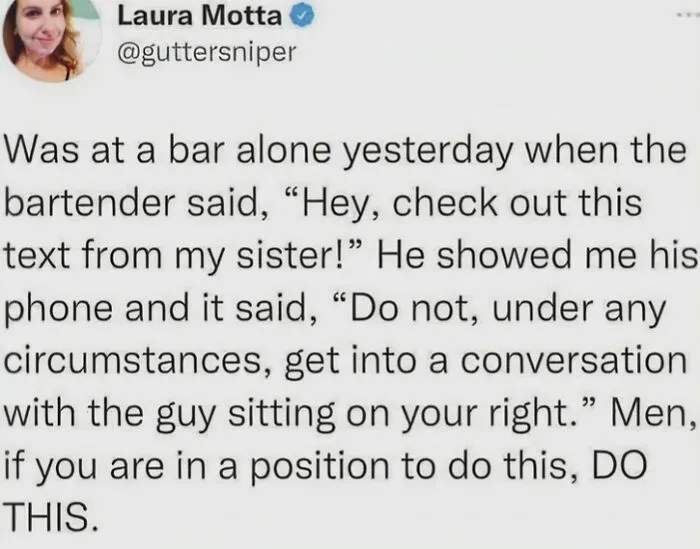 Bartender Is A "Legend"