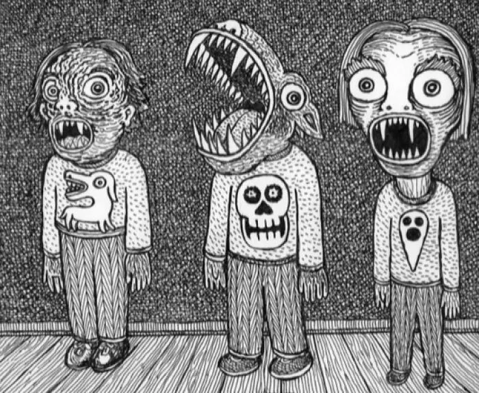 This Artist Created 64 Artworks That Blur The Lines Between Comics, Fantasy, And Folk Art