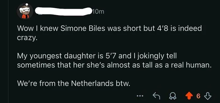 5’7 Is Almost As Tall As A Real Human Being 😭