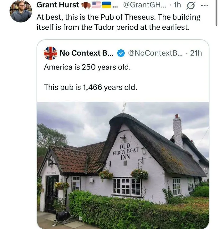 At Best, This Is The Pub Of Theseus